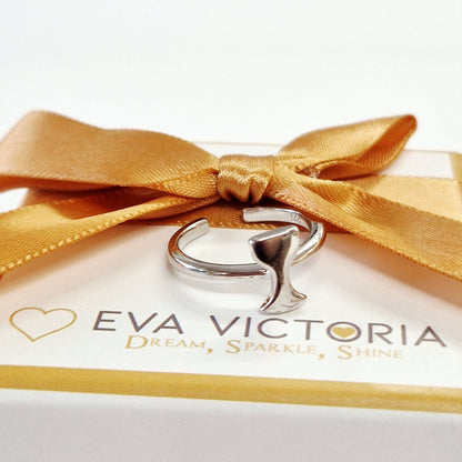 Sterling Silver Holy Communion Chalice Ring for Children