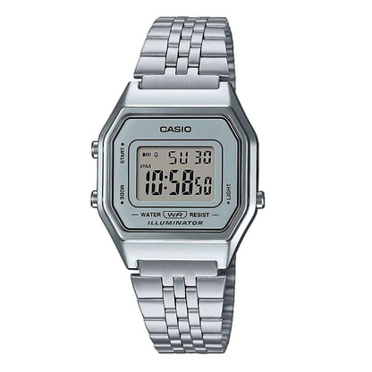 Casio LA680WEA-7EF Vintage Silver Digital Watch