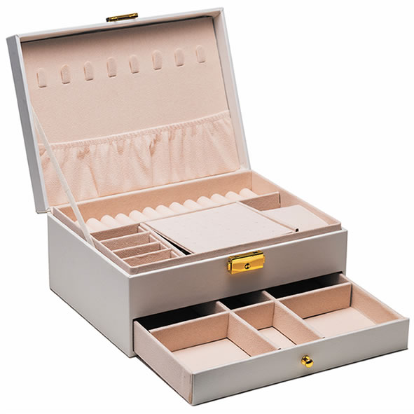 Newgrange Living White Jewellery Box for communion in ireland