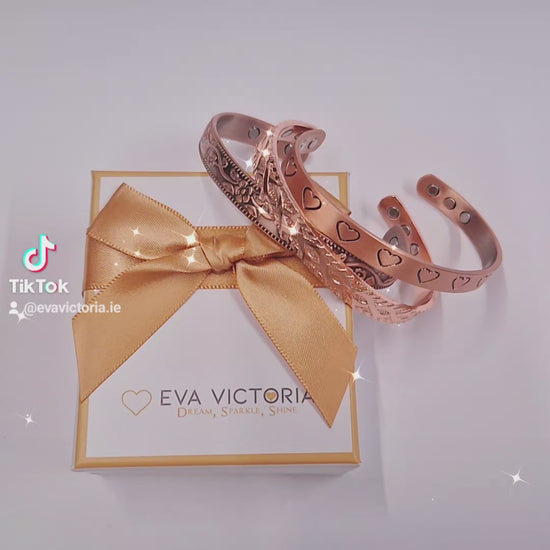 Copper Magnetic Bracelets by Eva Victoria Ireland