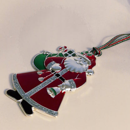 Personalised Santa Claus Christmas Tree Decoration by Newbridge