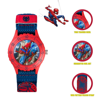 Spiderman Time Teaching Watch for Kids