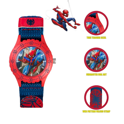 Spiderman Time Teaching Watch for Kids