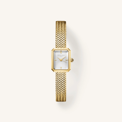 Personalized Rosefield Mini Octagon Gold Watch in Ireland