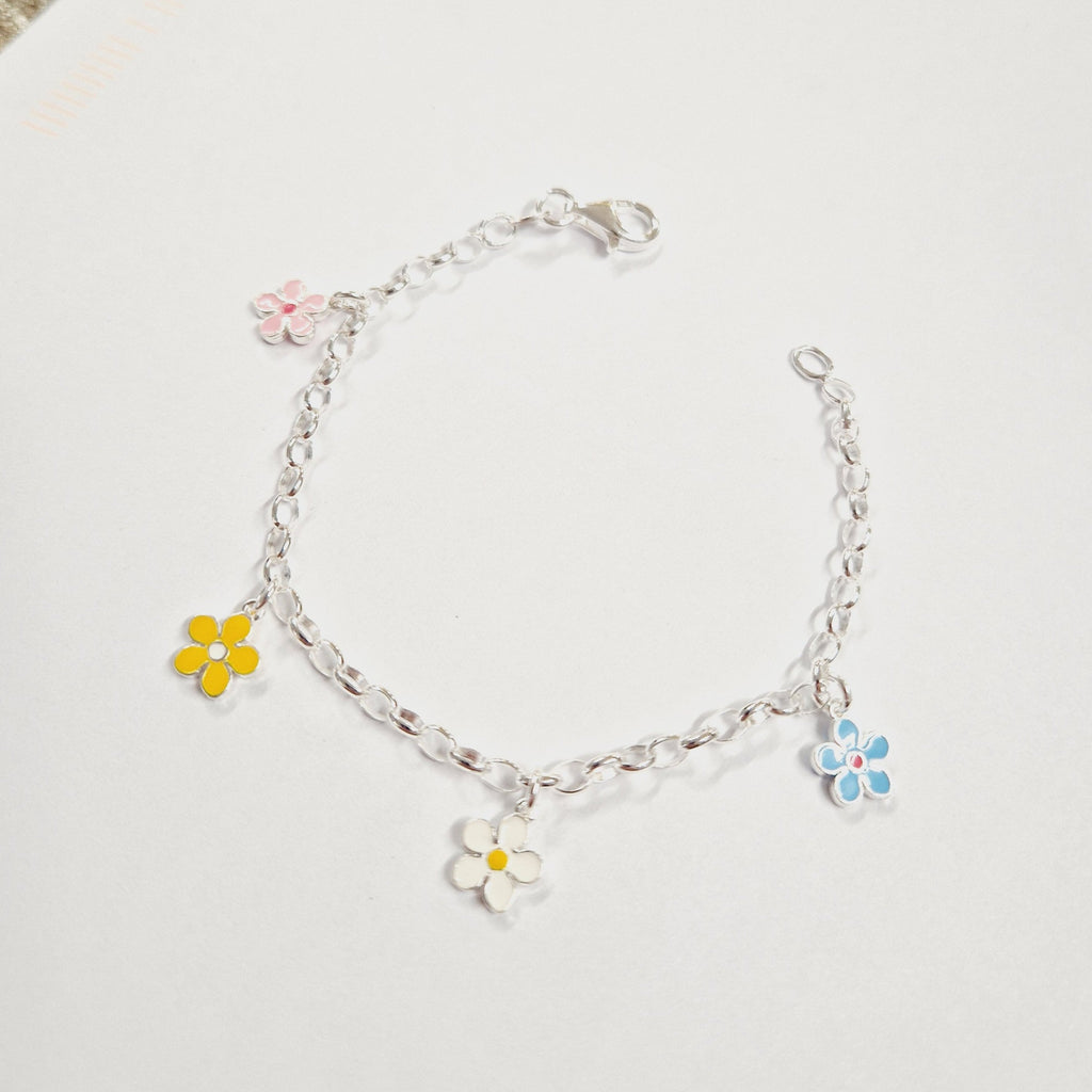 sterling silver girls bracelet