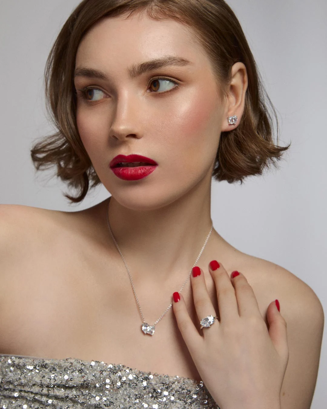 Sterling Silver Amante Ring