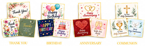 Gift Wrapping and Thank You Card