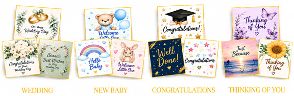 Gift Wrapping and Thank You Card