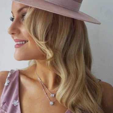 Sterling Silver Double Necklace 2 in 1