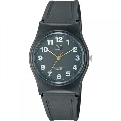 Q&Q Black Luminous Analog Watch – Model AY14118BK