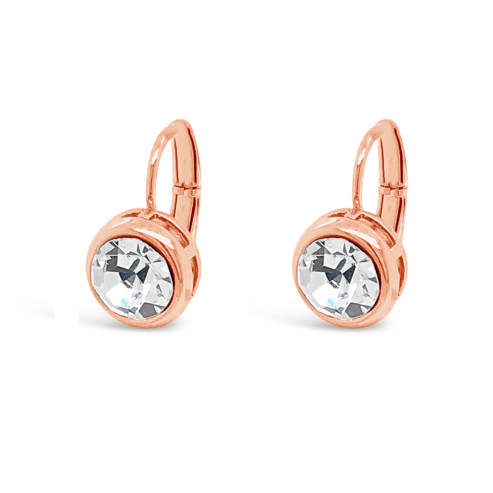 Moira Rose Gold Lever Clasp Earrings