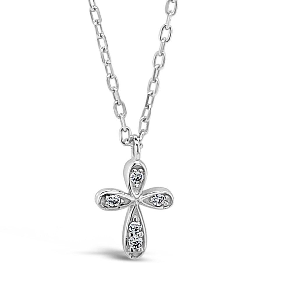 small communion cross sterling silver