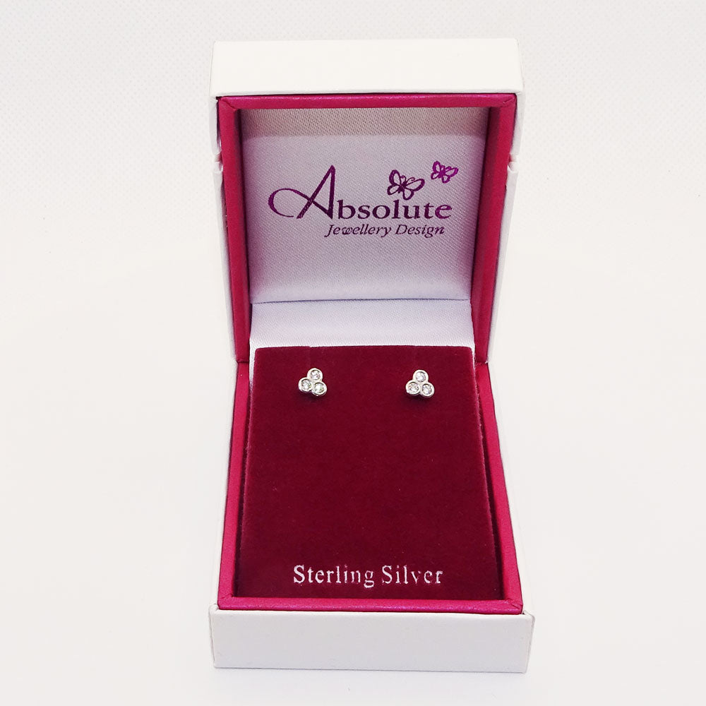 Chloe Children Sterling Silver Earrings Gift Set