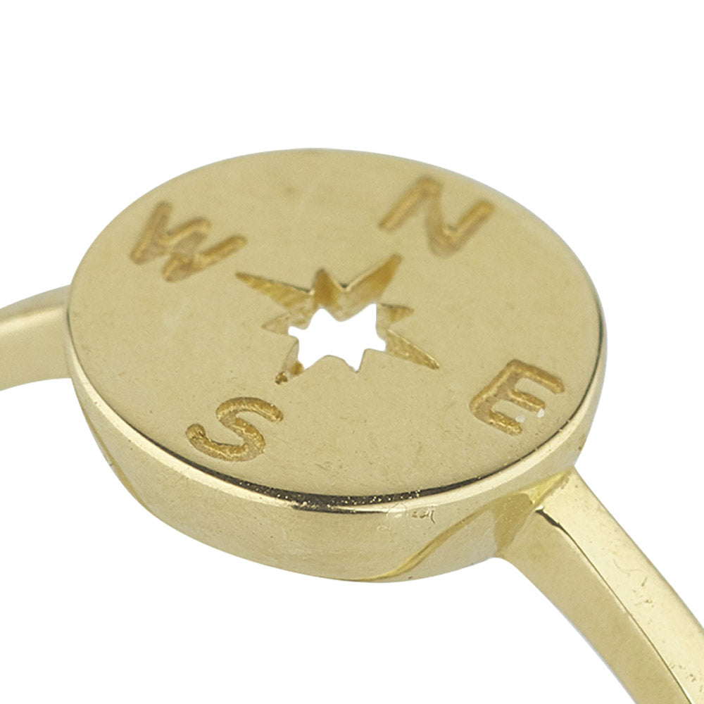 Shop 9ct Yellow Gold Compass Ring Ireland