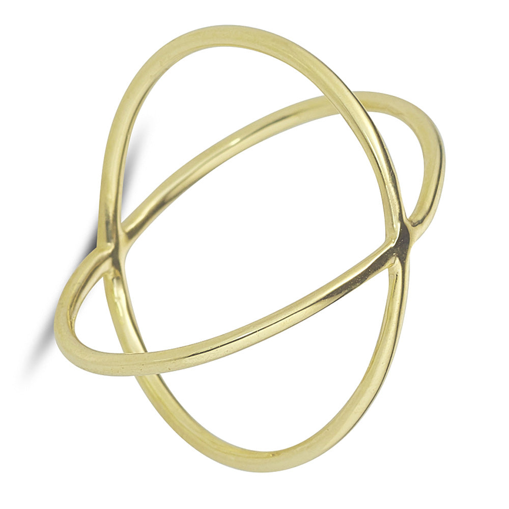 9ct Yellow Gold Interlocking Ring Gift Set