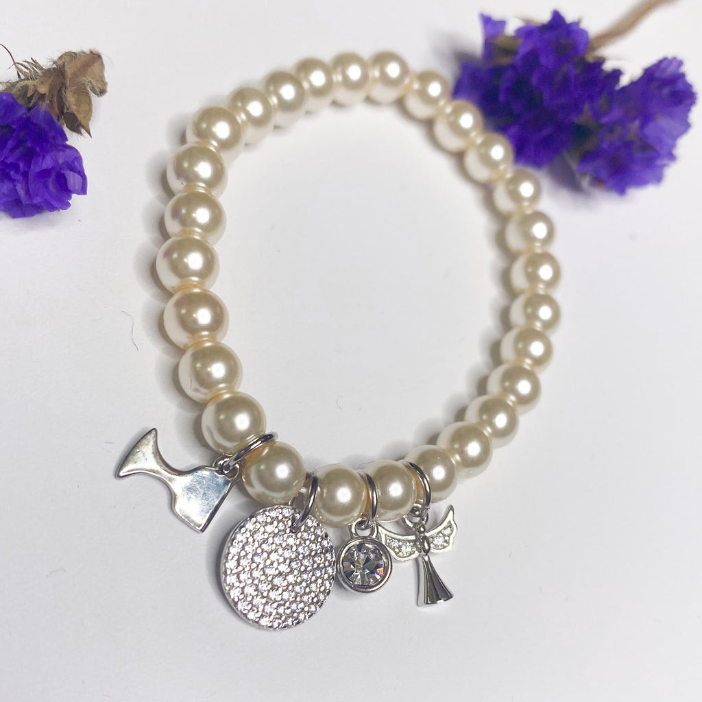 Shop Annie Pearls Children Sterling Silver Communion Bracelet