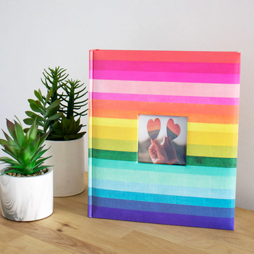 Kenro Rainbow 200 Photos 6x4” Memo Photo Album