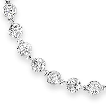 Glam Sterling Silver Bracelet