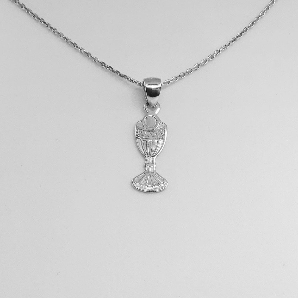 Communion Sterling Silver Chalice Pendant For Children