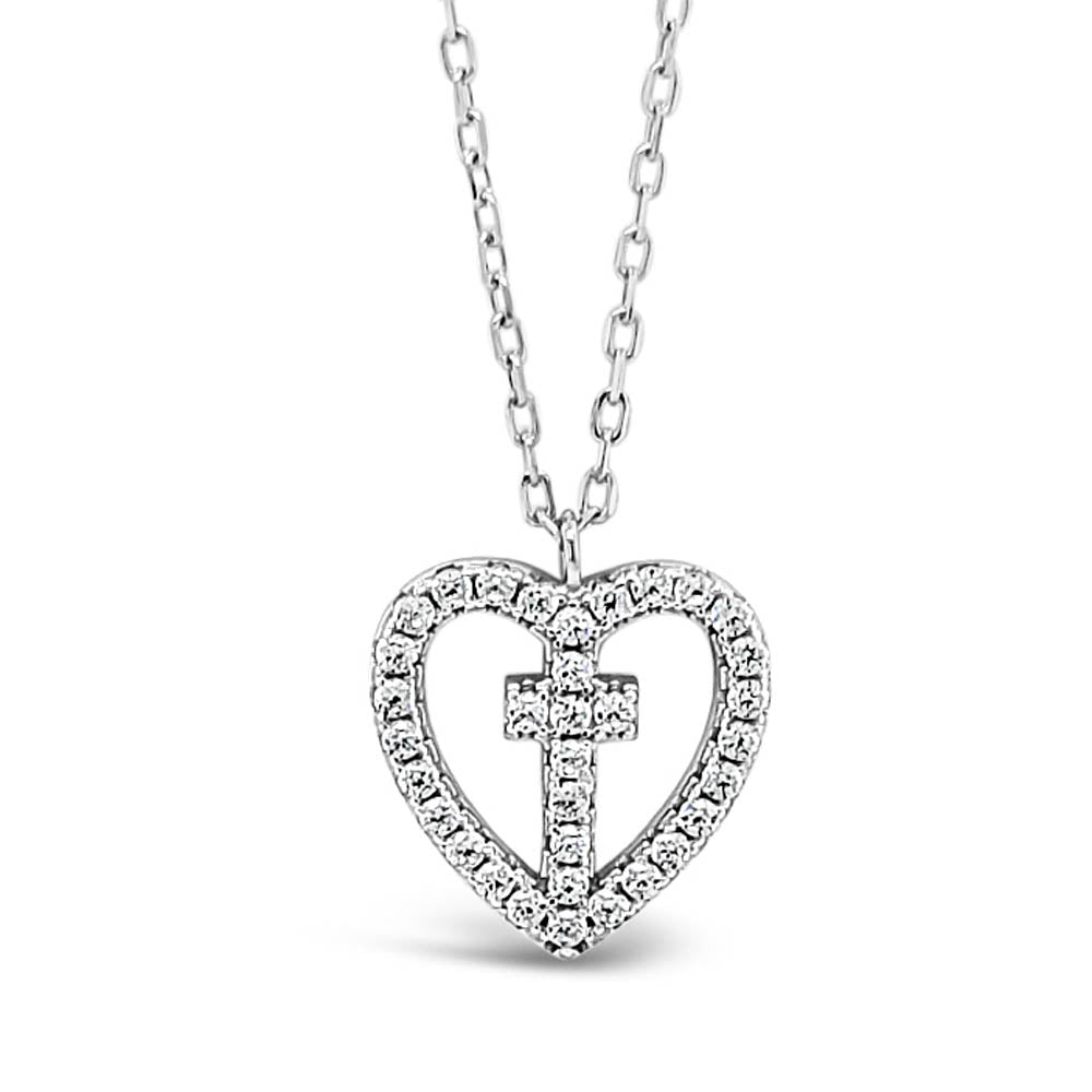 Children Sterling Silver Cross Pendant